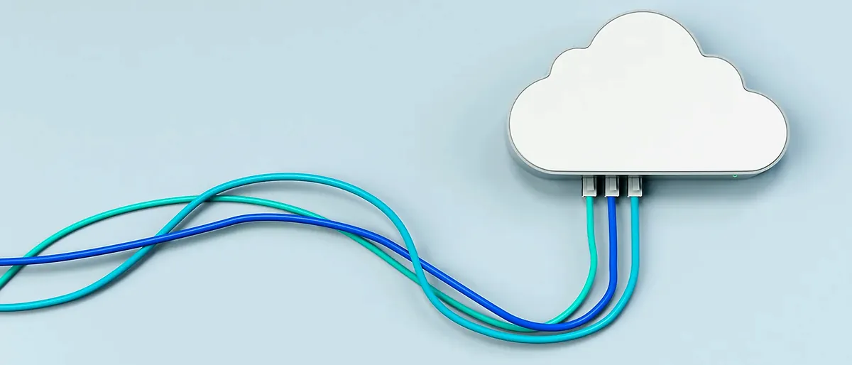 A storage cloud connected by cables: data protection